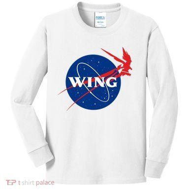 Wing Mecha Aeronautics And Colony Administration  Kids Long Sleeve Shirt
