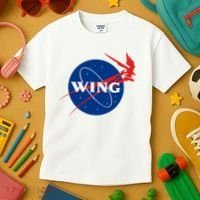 Wing Mecha Aeronautics And Colony Administration  Kids T-Shirt thumb 3