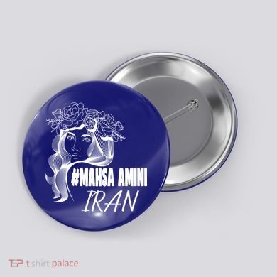 Womens Mahsa Amini Iran #MAHSAAMINI, Iran, #Mahsa_amini Button