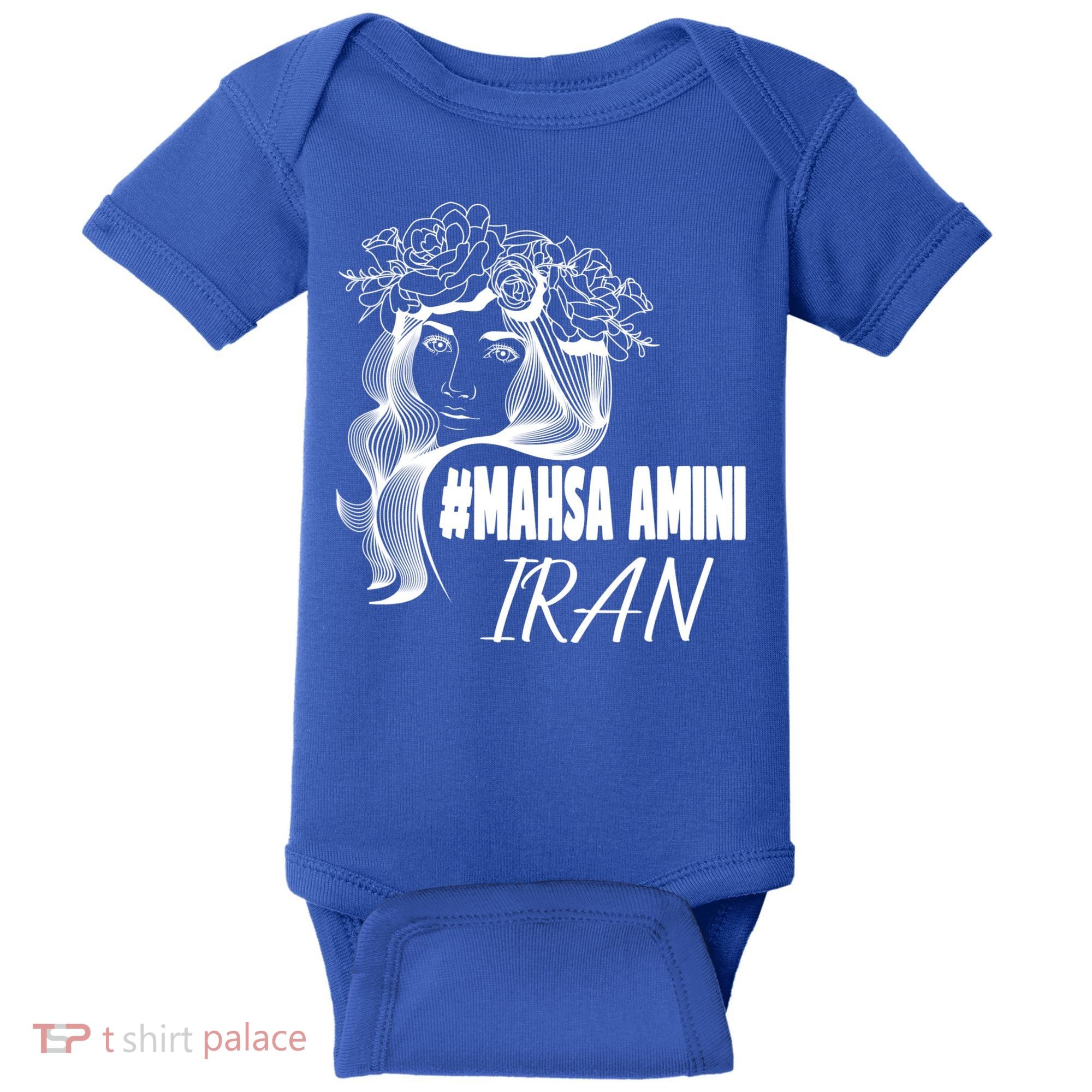 Womens Mahsa Amini Iran #MAHSAAMINI, Iran, #Mahsa_amini Baby Bodysuit