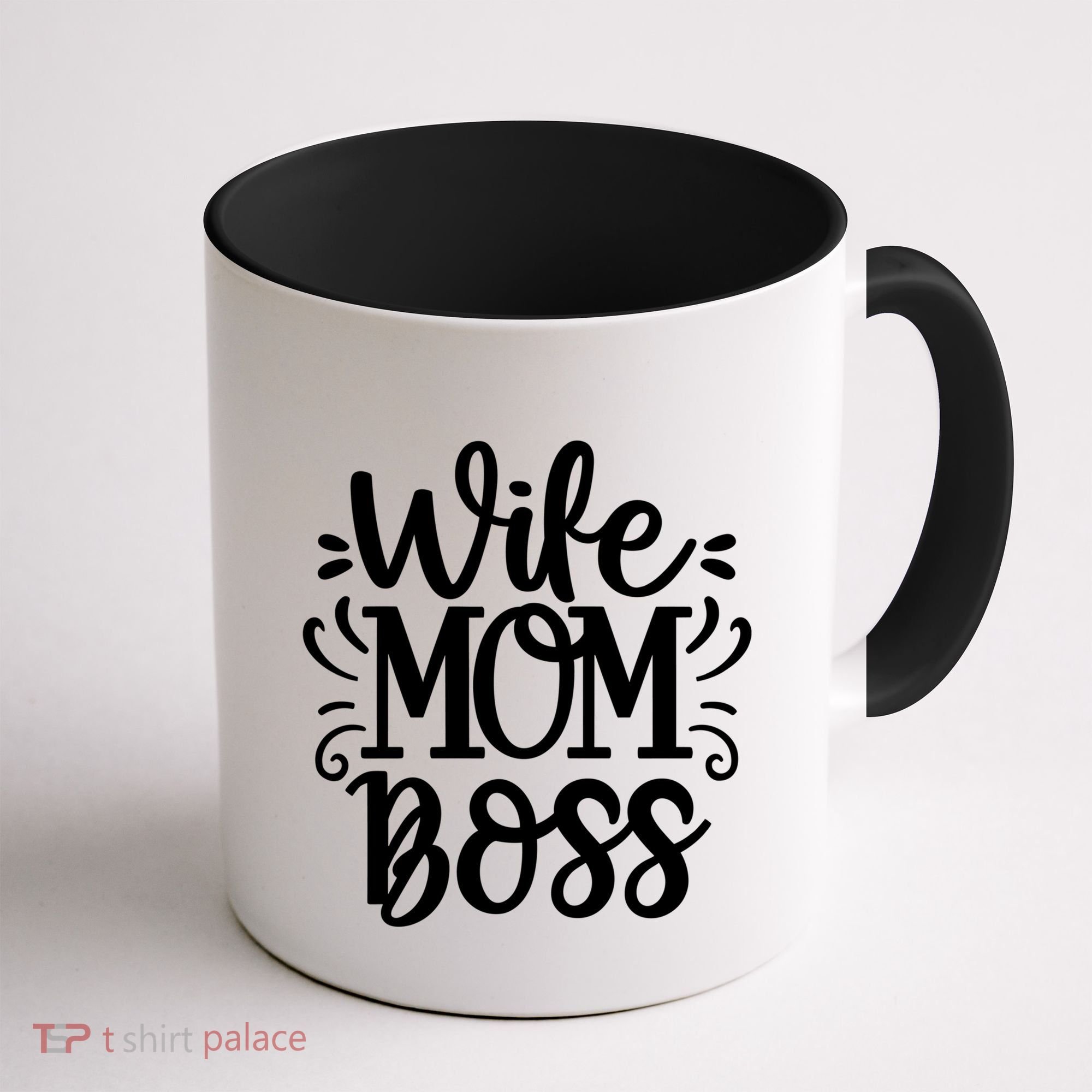 Wife Mom Boss Funny Gift Coffee Mug