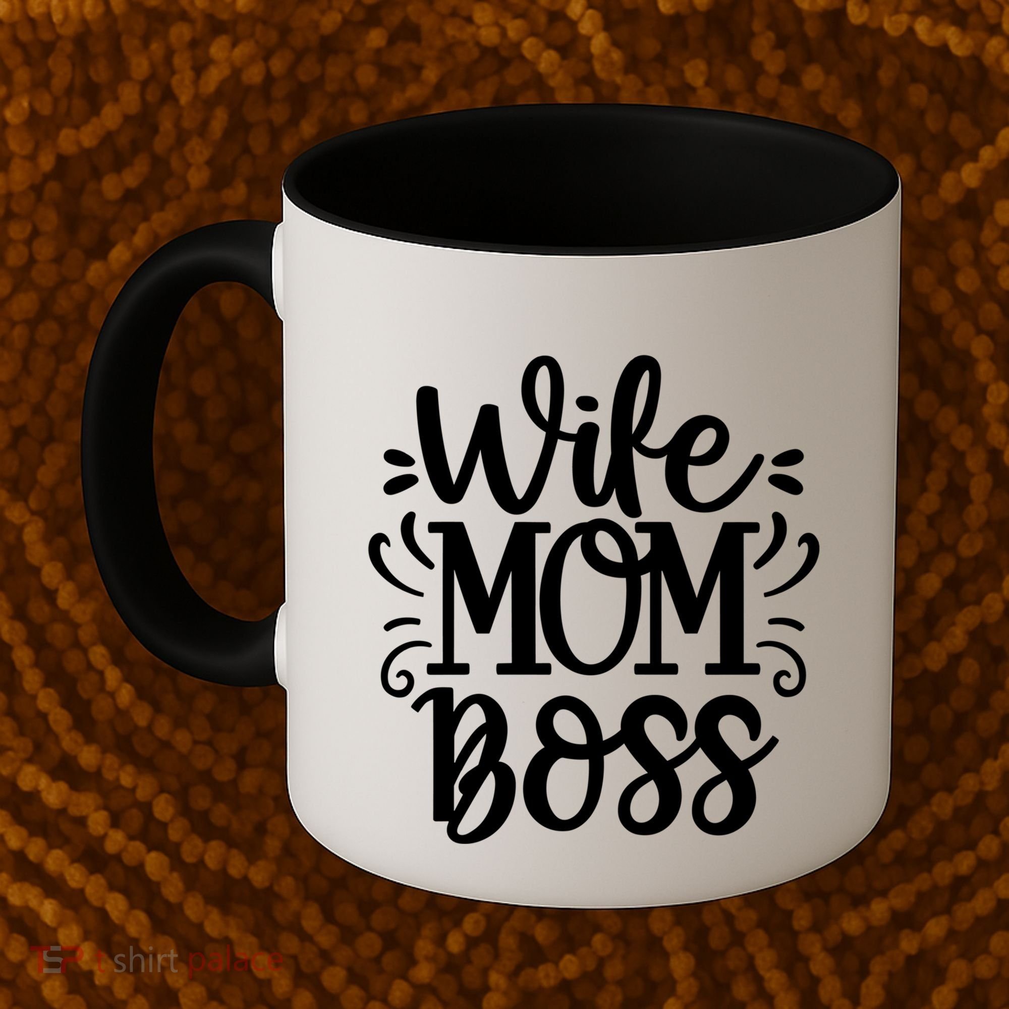 Wife Mom Boss Funny Gift Coffee Mug