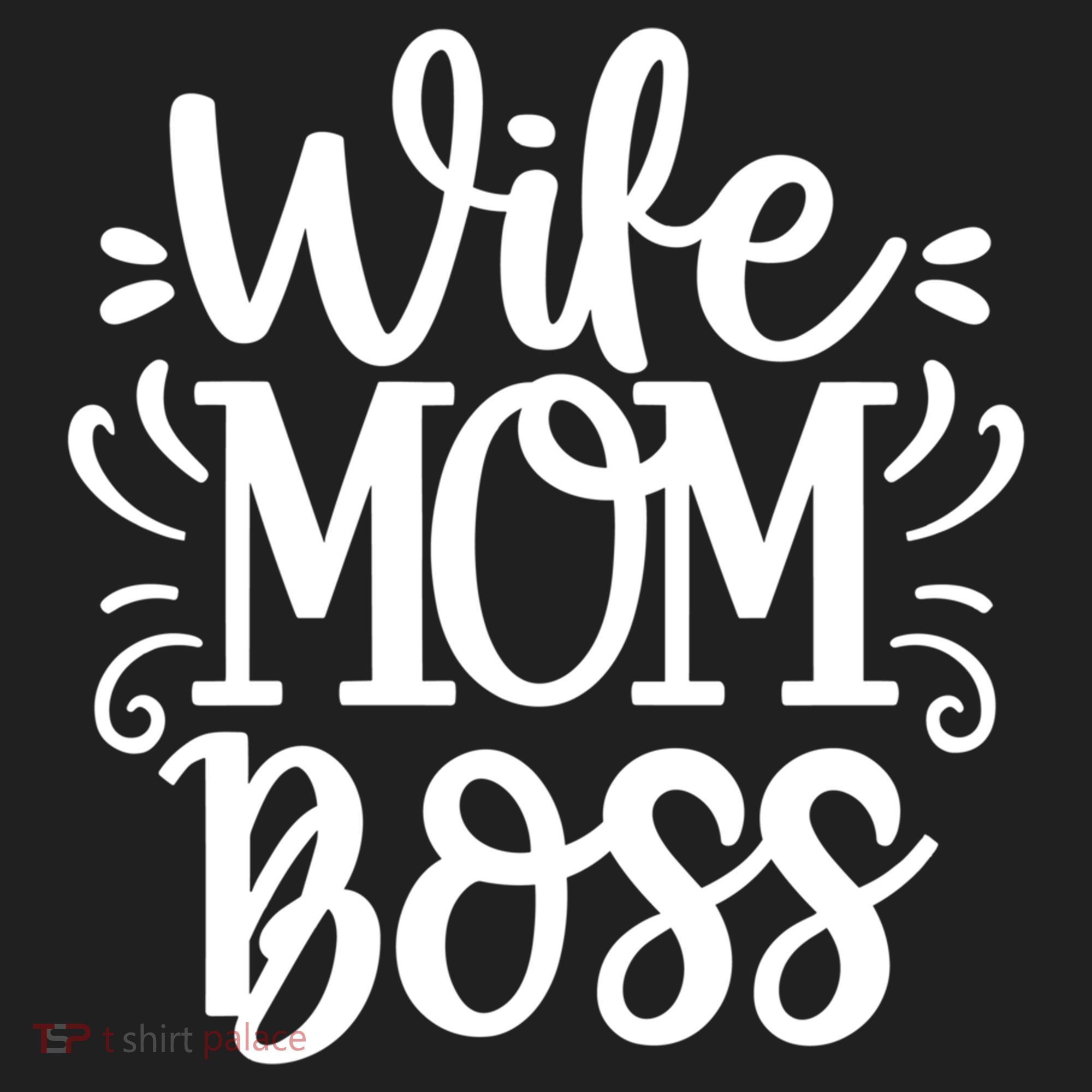 Wife Mom Boss Funny Gift Hat