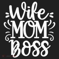 Wife Mom Boss Funny Gift Golf Towel thumb 3