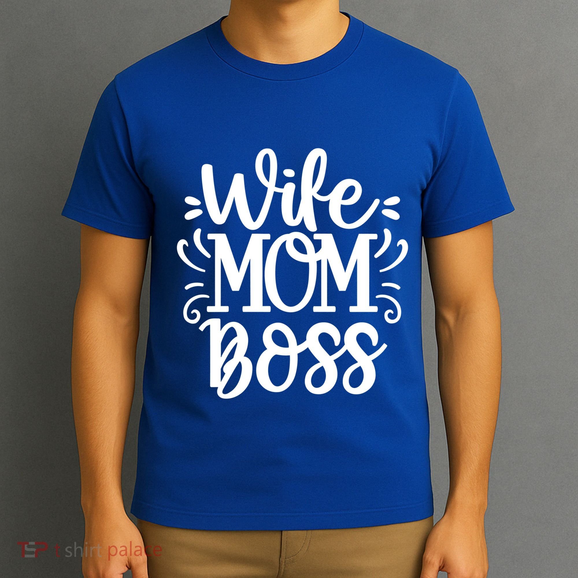 Wife Mom Boss Funny Gift T-Shirt