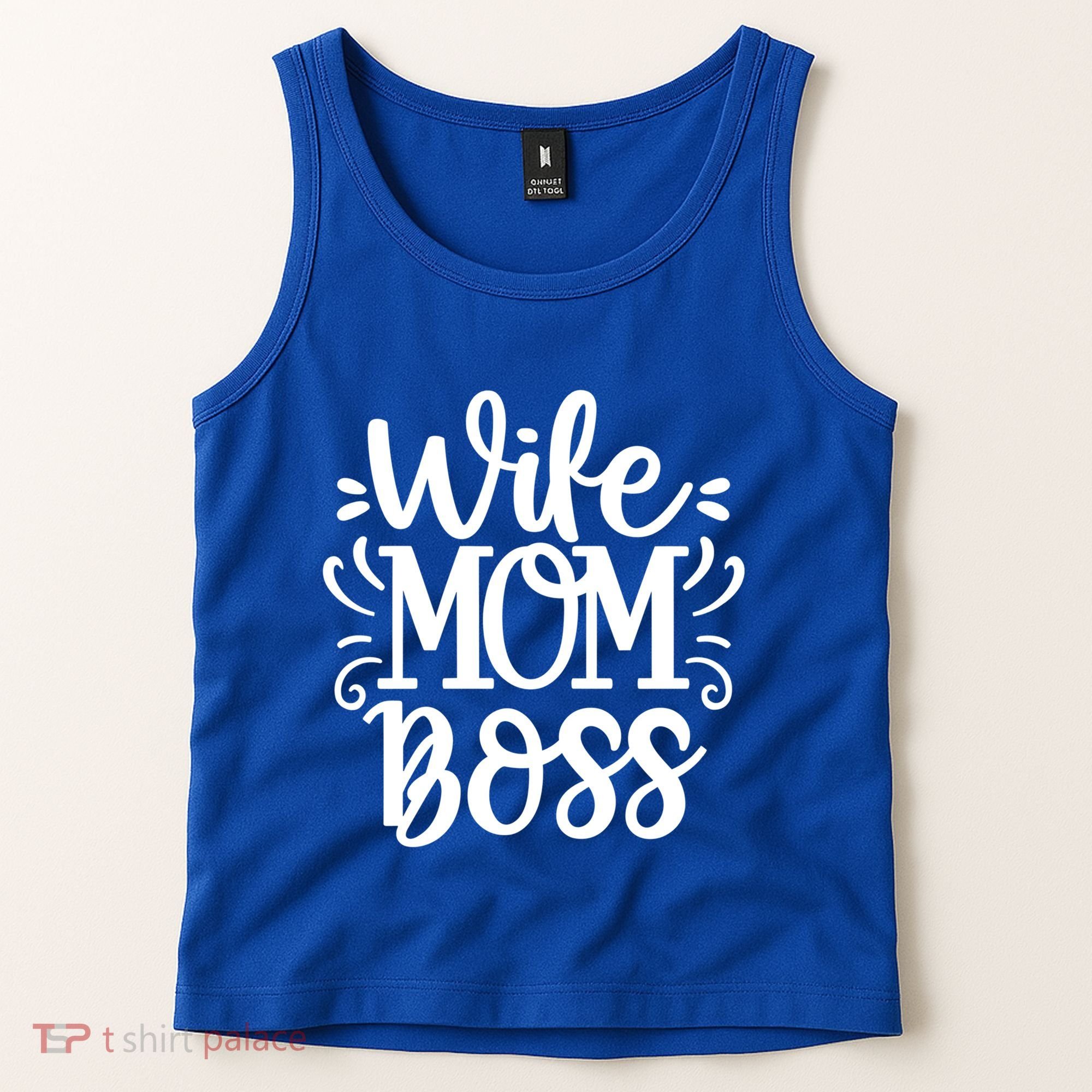 Wife Mom Boss Funny Gift Tank Top
