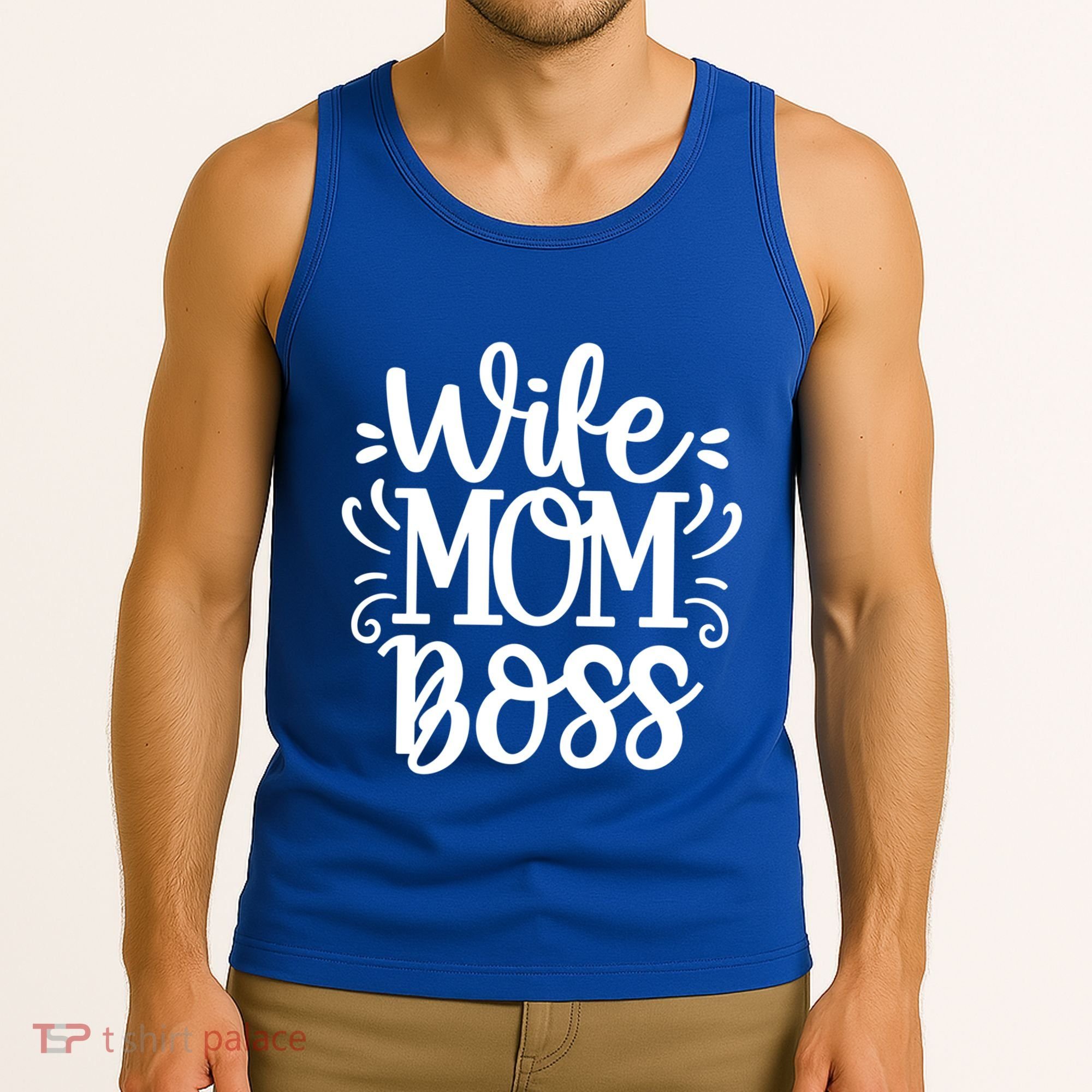 Wife Mom Boss Funny Gift Tank Top