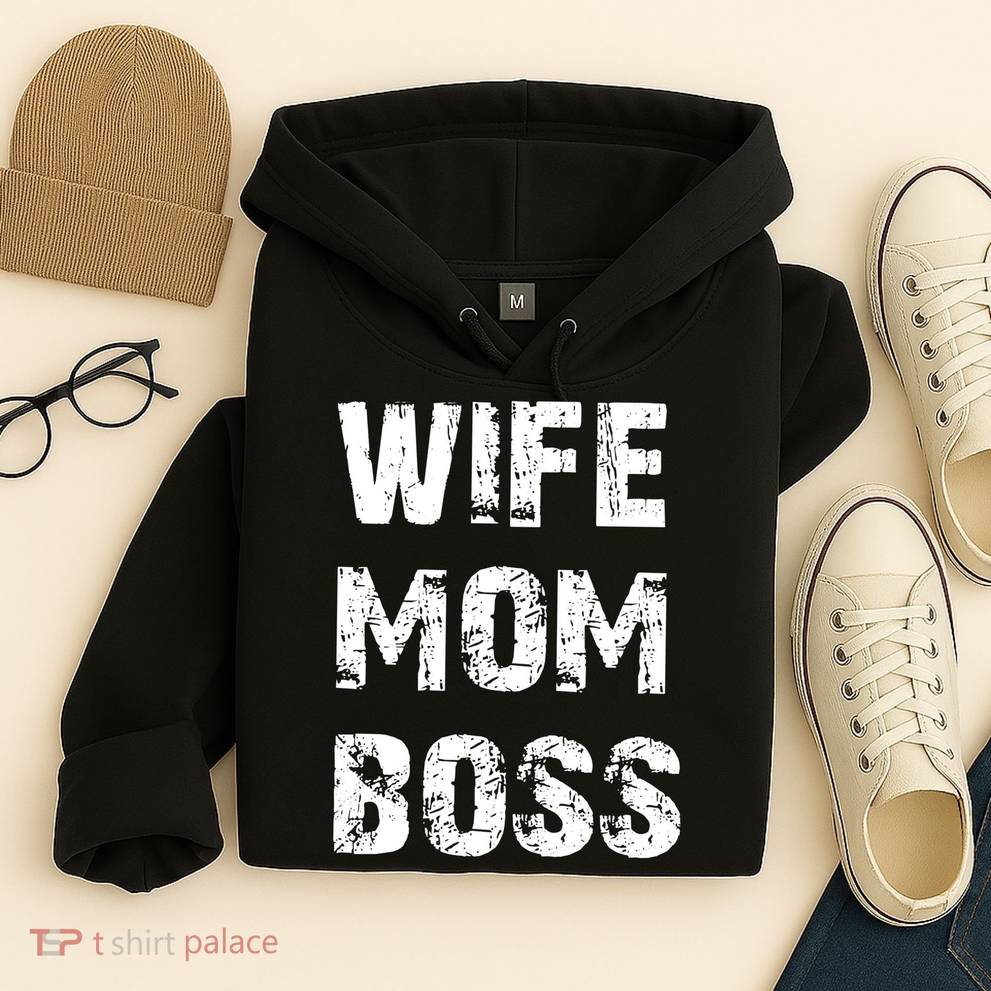 Wife Mom Boss Hoodie
