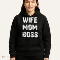 Wife Mom Boss Hoodie thumb 5