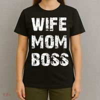 Wife Mom Boss T-Shirt thumb 4