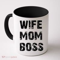Wife Mom Boss Coffee Mug thumb 0