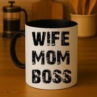 Wife Mom Boss Coffee Mug thumb 4