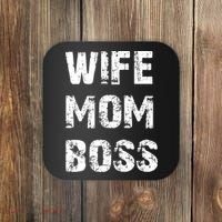 Wife Mom Boss Coaster thumb 0