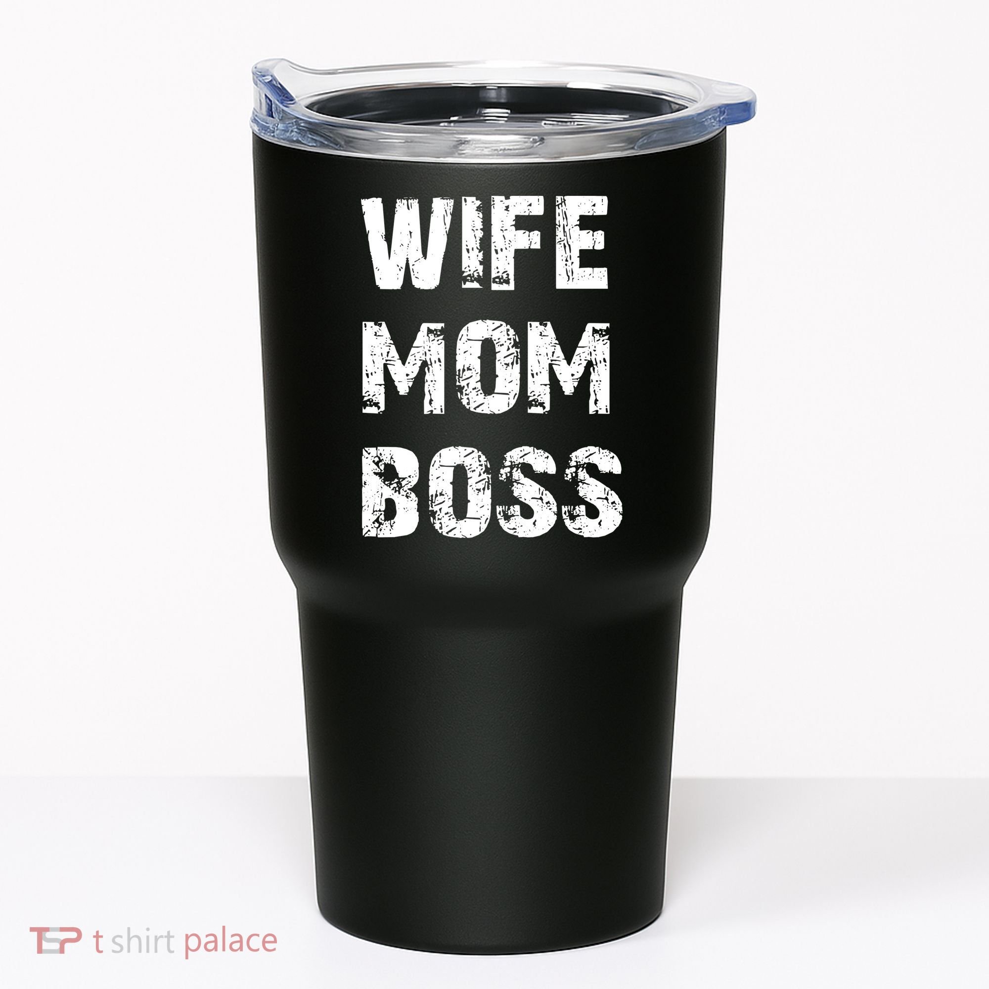 Wife Mom Boss Tumbler