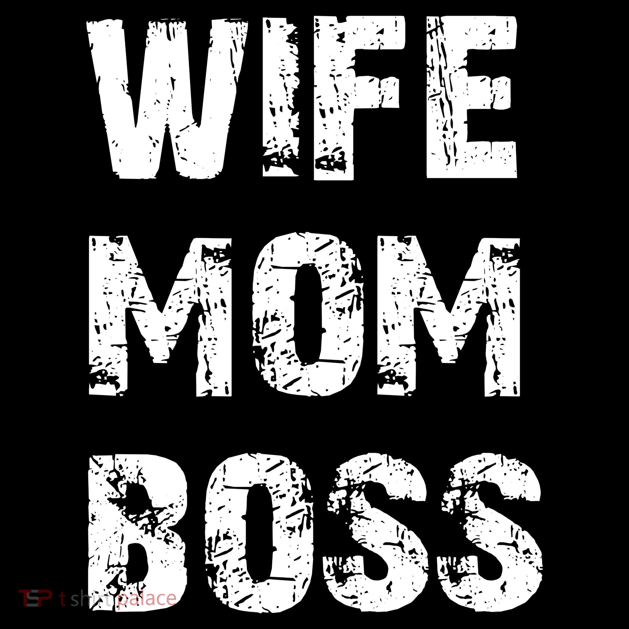 Wife Mom Boss Ornament