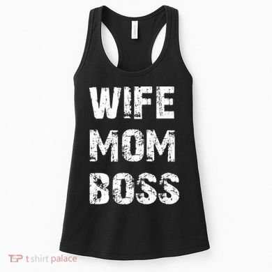 Wife Mom Boss Women's Tank Top