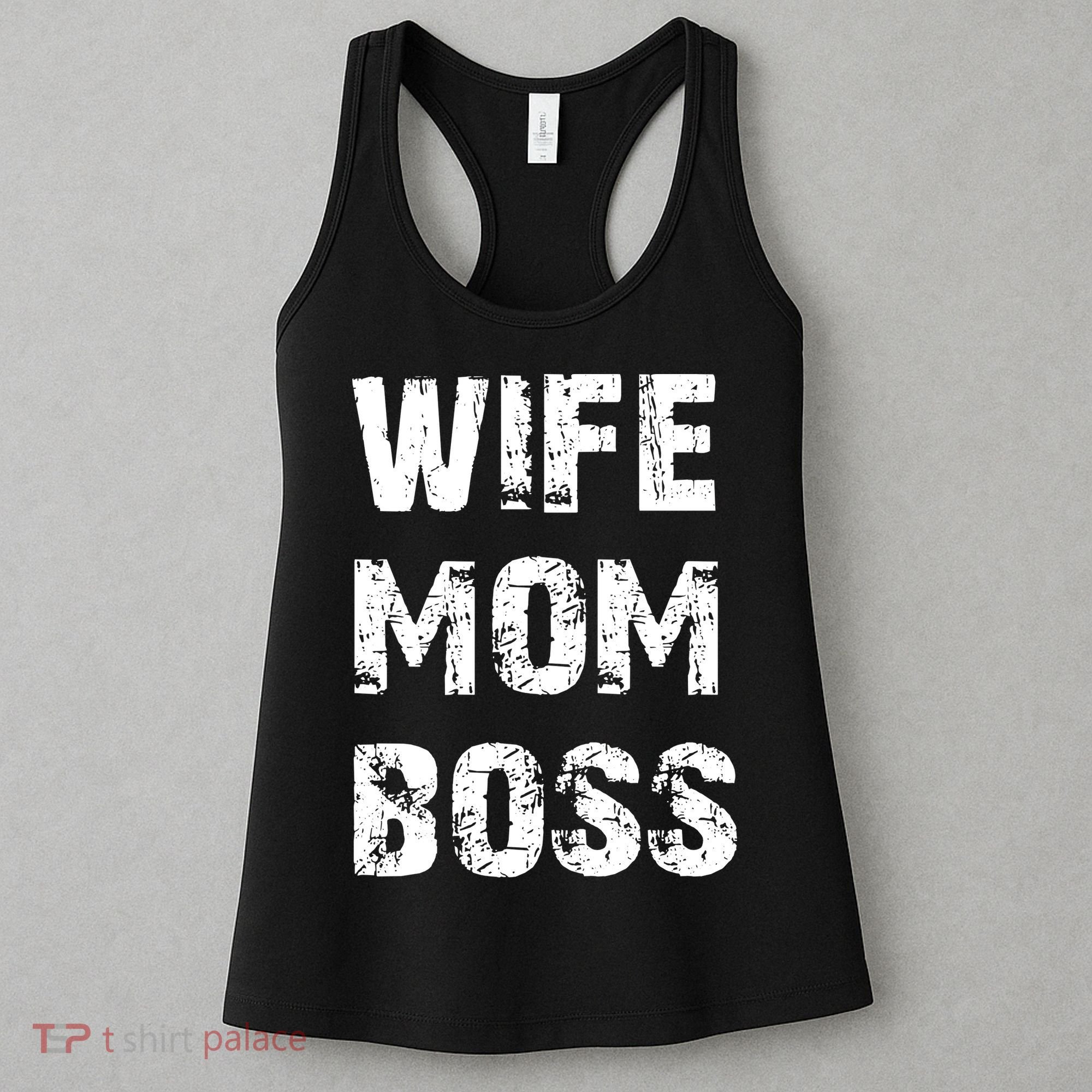 Wife Mom Boss Women's Tank Top