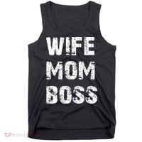 Wife Mom Boss Tank Top thumb 0