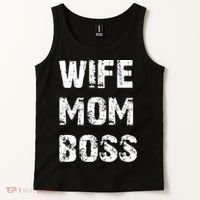 Wife Mom Boss Tank Top thumb 2