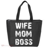 Wife Mom Boss Tote Bag thumb 0