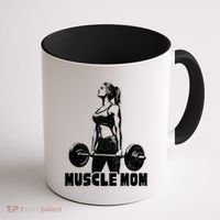 Workout Mom Bodybuilding Moms Working Out Funny Gift Coffee Mug thumb 1