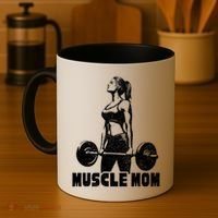 Workout Mom Bodybuilding Moms Working Out Funny Gift Coffee Mug thumb 4