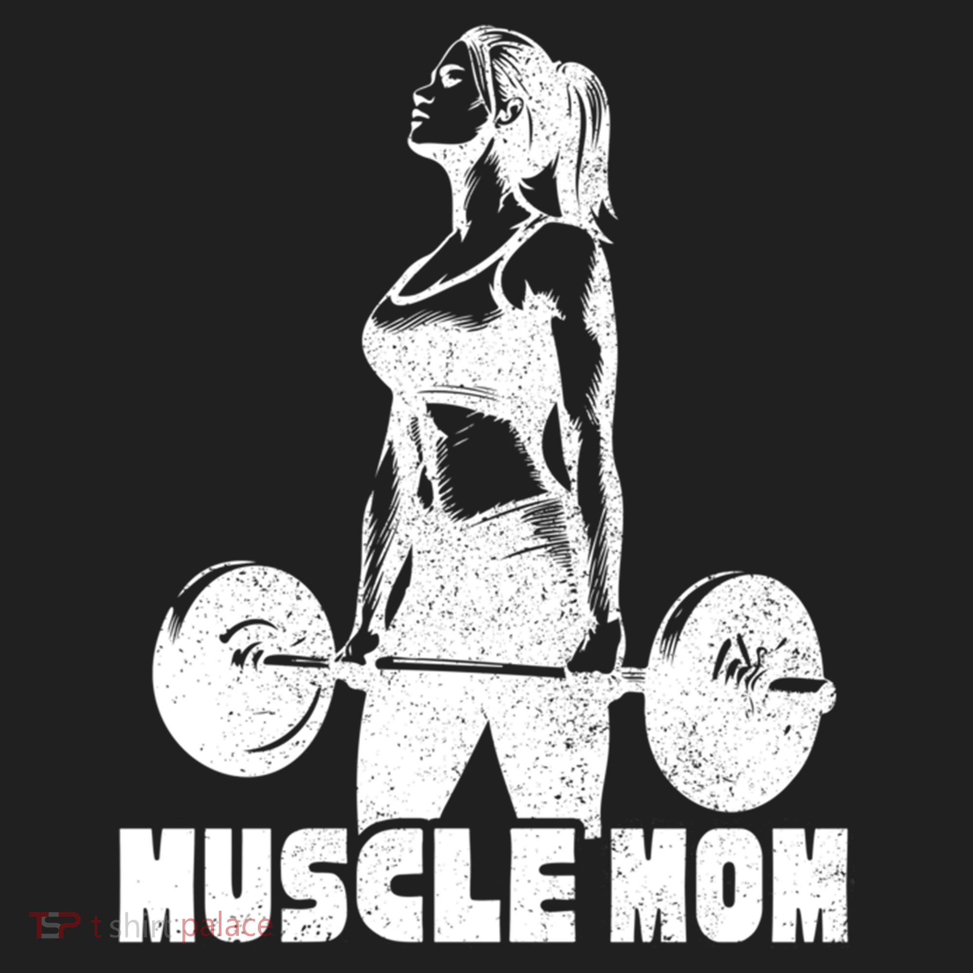 Workout Mom Bodybuilding Moms Working Out Funny Gift Beanie