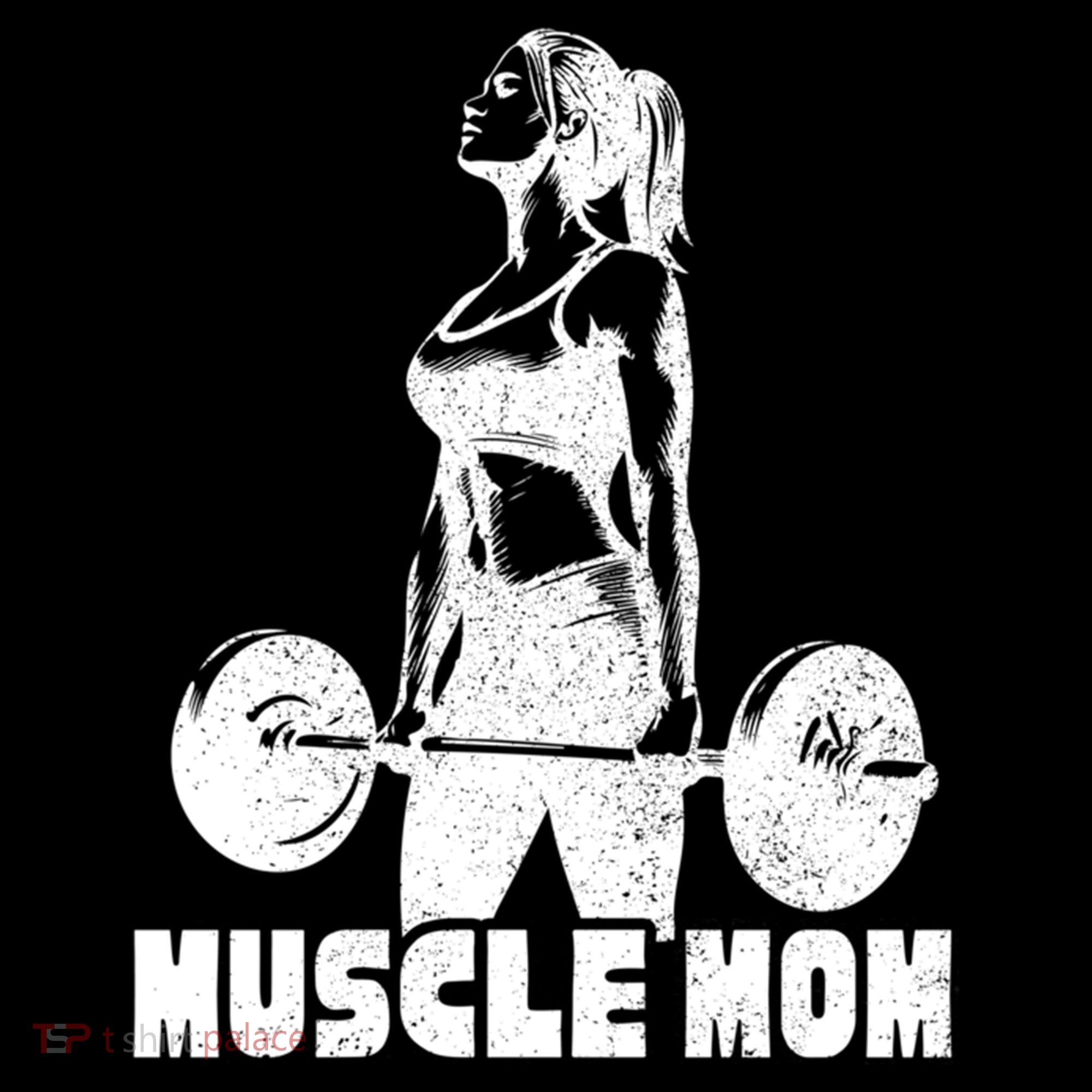 Workout Mom Bodybuilding Moms Working Out Funny Gift Women's Hoodie