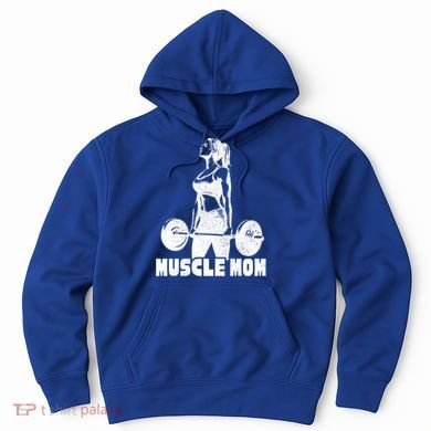 Workout Mom Bodybuilding Moms Working Out Funny Gift Hoodie