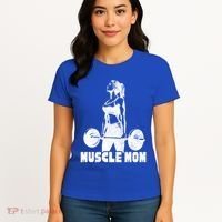 Workout Mom Bodybuilding Moms Working Out Funny Gift Women's T-Shirt thumb 4