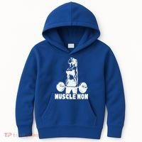 Workout Mom Bodybuilding Moms Working Out Funny Gift Kids Hoodie thumb 0
