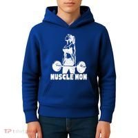 Workout Mom Bodybuilding Moms Working Out Funny Gift Kids Hoodie thumb 4