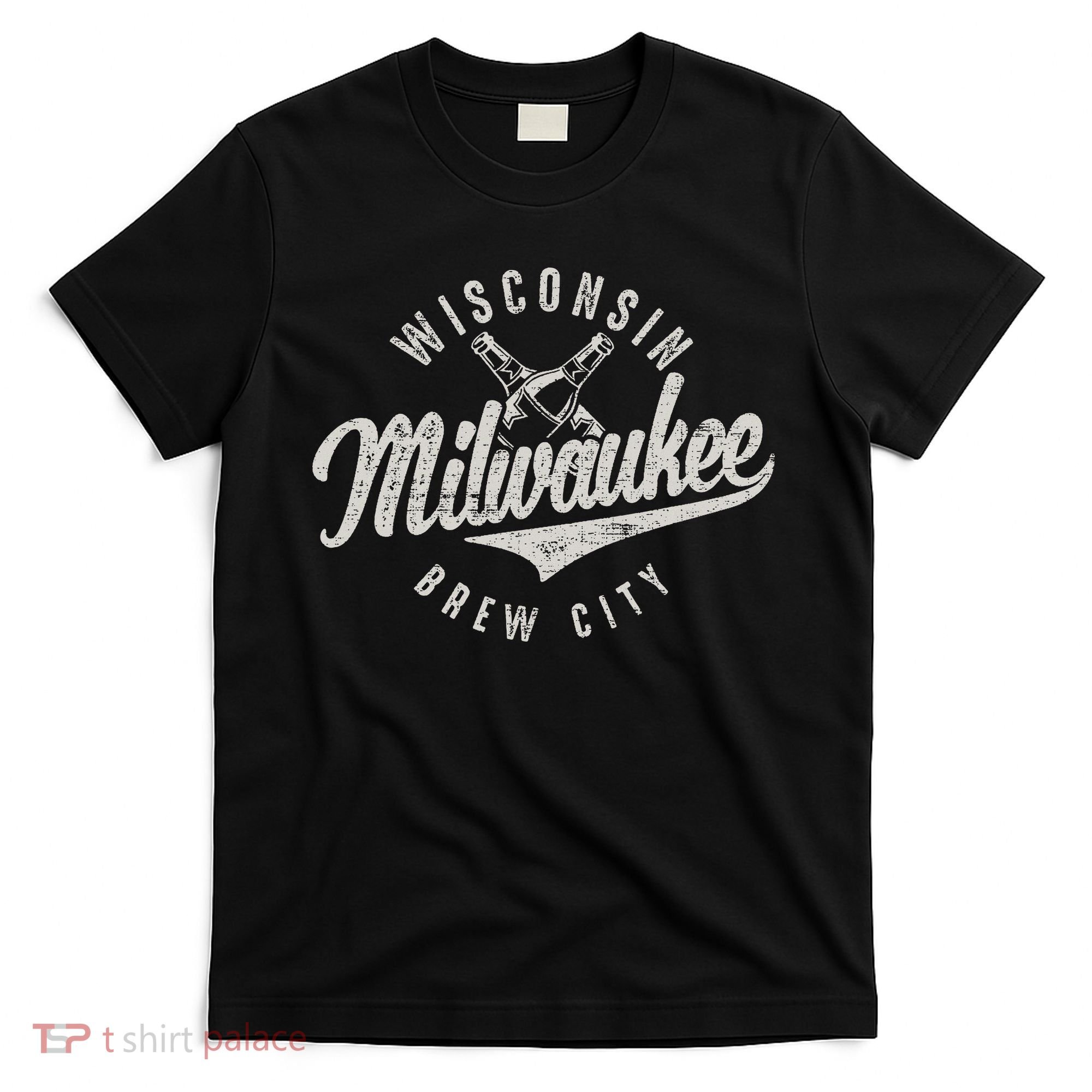 Wisconsin Milwaukee Brew City Vintage T-Shirt