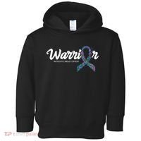 Warrior Metastatic Breast Cancer Awareness Toddler Hoodie thumb 0