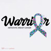 Warrior Metastatic Breast Cancer Awareness Women's Hoodie thumb 2
