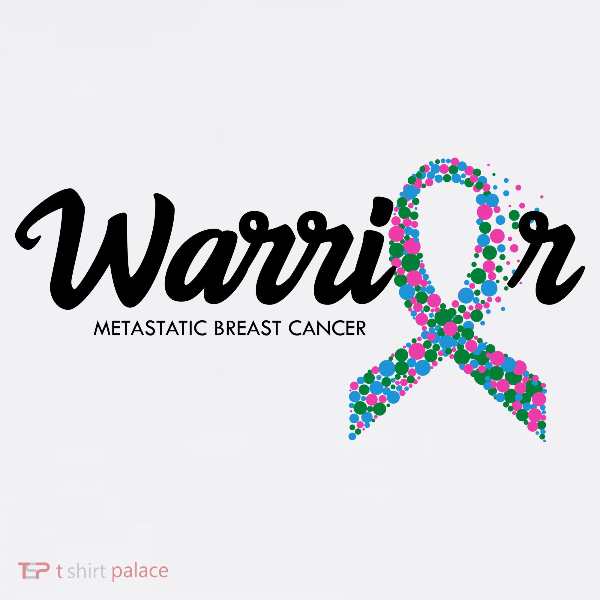 Warrior Metastatic Breast Cancer Awareness Baby Bodysuit