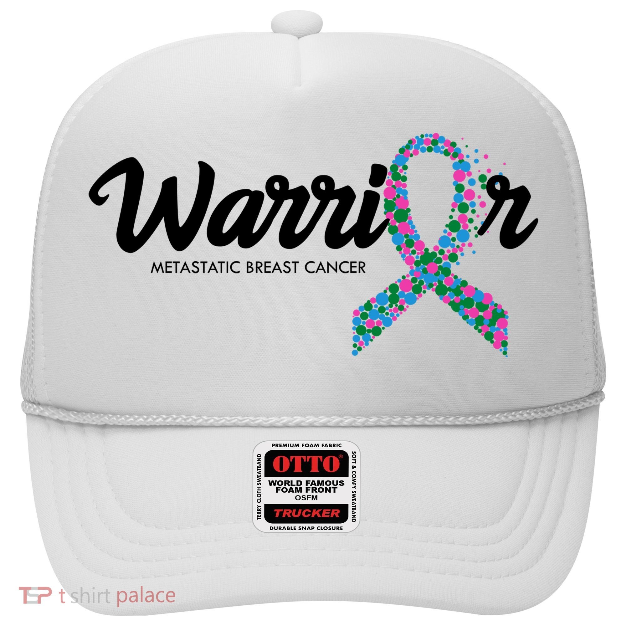 Warrior Metastatic Breast Cancer Awareness Hat