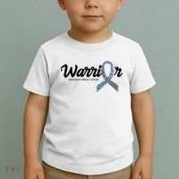 Warrior Metastatic Breast Cancer Awareness Toddler T-Shirt thumb 2