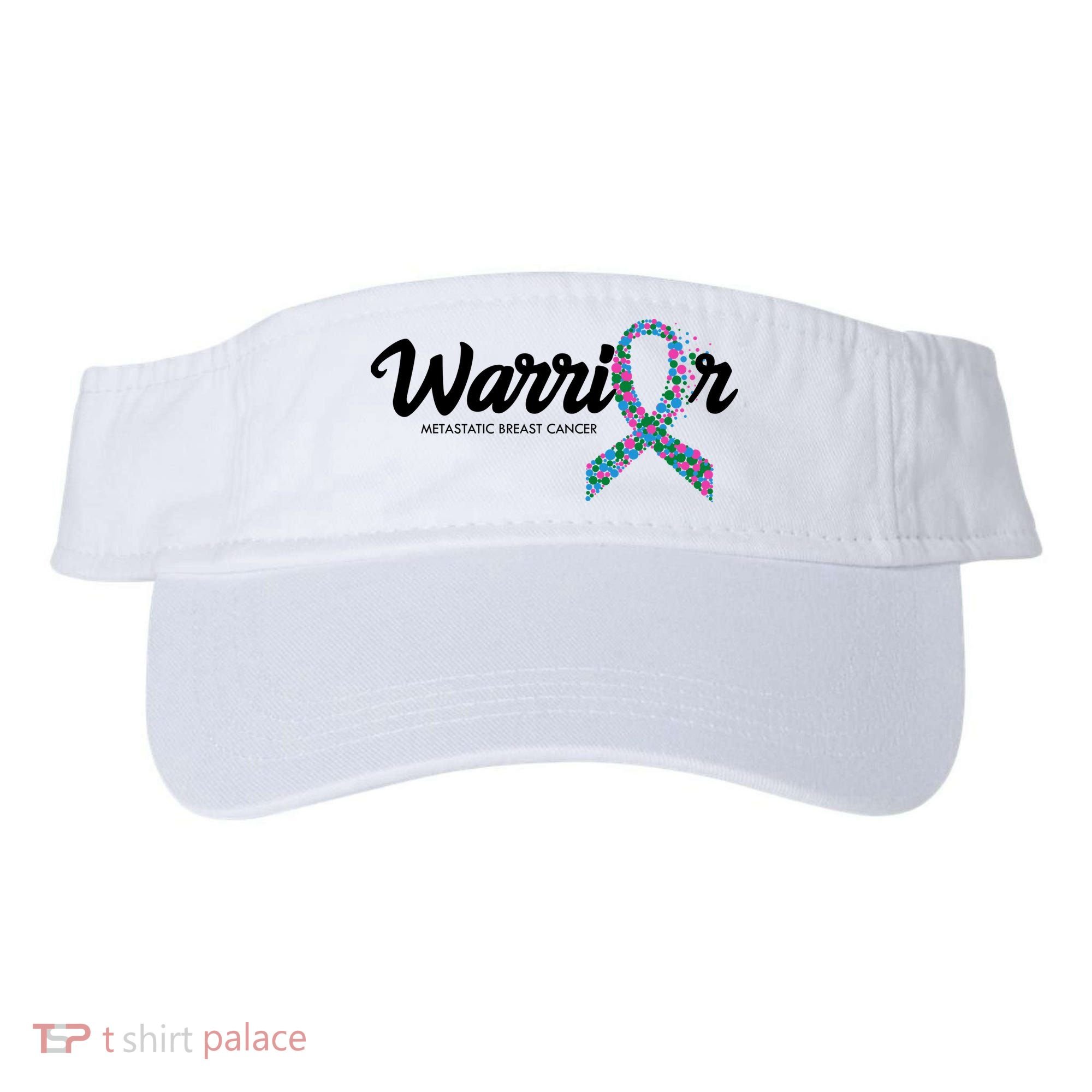 Warrior Metastatic Breast Cancer Awareness Visor