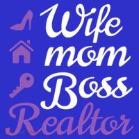 Wife Mom Boss And Realtor Gift Visor thumb 3
