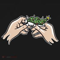 Weed Marijuana Christmas Xmas Tree Ornaments Smoker Gift Tote Bag thumb 4
