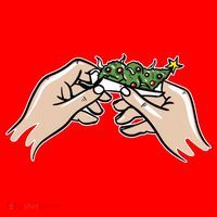 Weed Marijuana Christmas Xmas Tree Ornaments Smoker Gift Santa Hat thumb 1