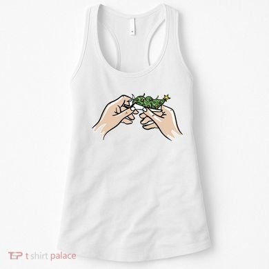 Weed Marijuana Christmas Xmas Tree Ornaments Smoker Gift Women's Tank Top