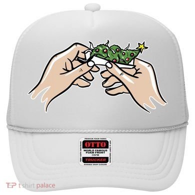 Weed Marijuana Christmas Xmas Tree Ornaments Smoker Gift Hat