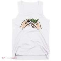 Weed Marijuana Christmas Xmas Tree Ornaments Smoker Gift Tank Top thumb 0