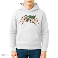 Weed Marijuana Christmas Xmas Tree Ornaments Smoker Gift Kids Hoodie thumb 4