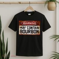 Warning May Contain Bourbon T-Shirt thumb 2