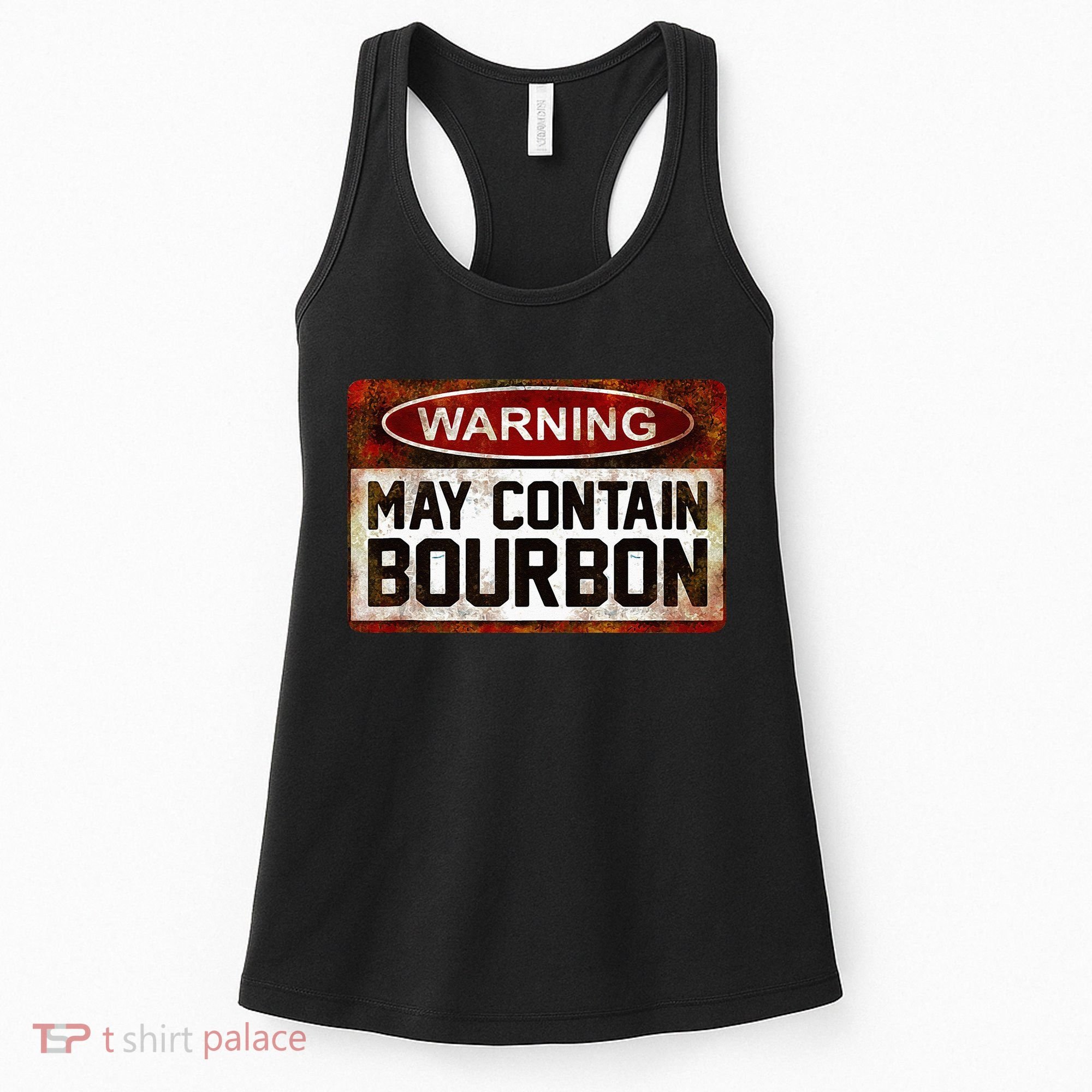 Warning May Contain Bourbon Women's Tank Top