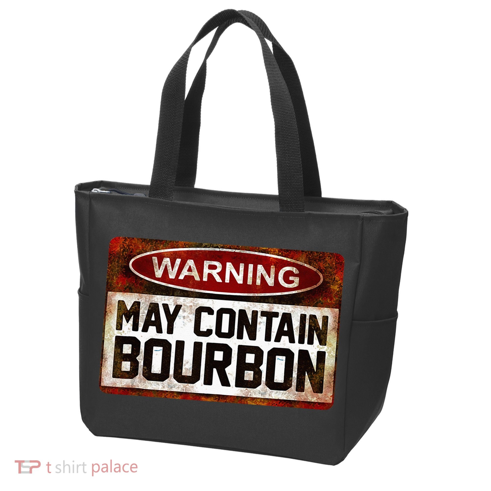 Warning May Contain Bourbon Tote Bag