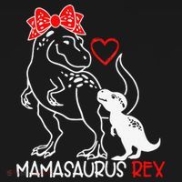 Womens Mamasaurus Dinosaur Funny Women's Costume T Rex Mother's Day Women's Tank Top thumb 5